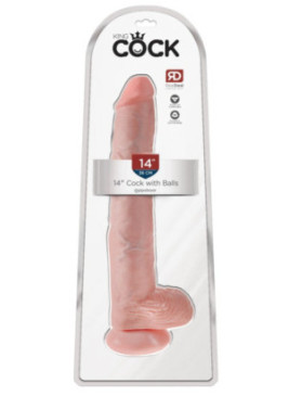 14" Cock with Balls